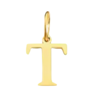 Gold Times New Roman Initial Collection - 'T' Gold Times New Roman Initial