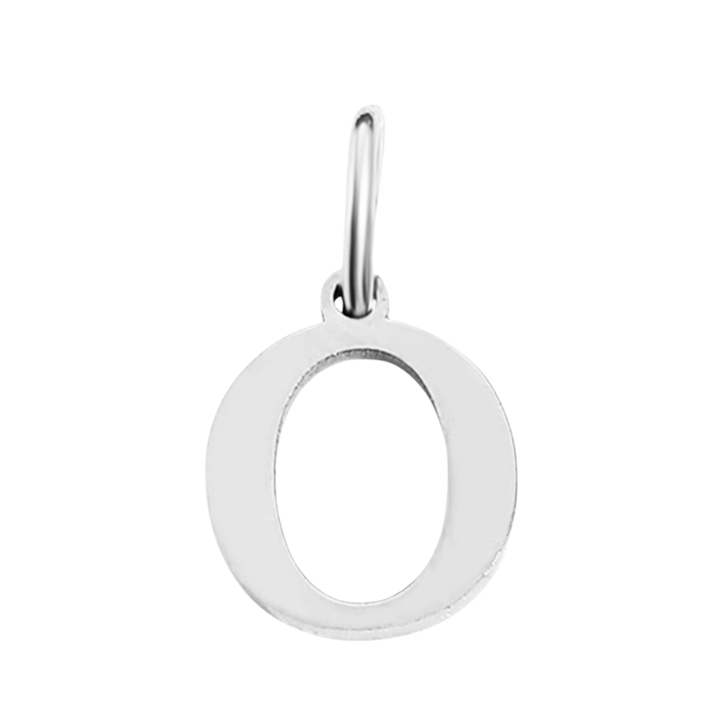 Silver Times New Roman Initial Collection
