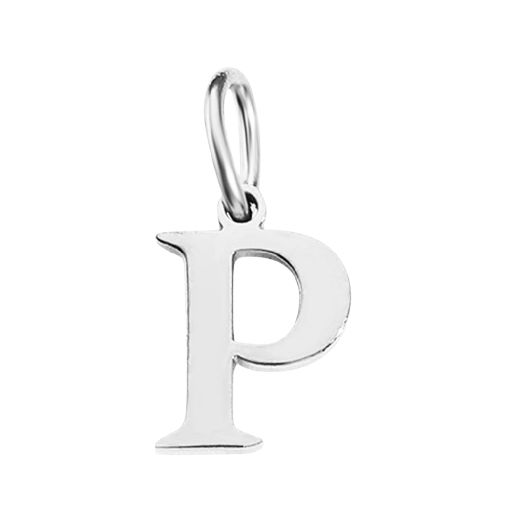 Silver Times New Roman Initial Collection