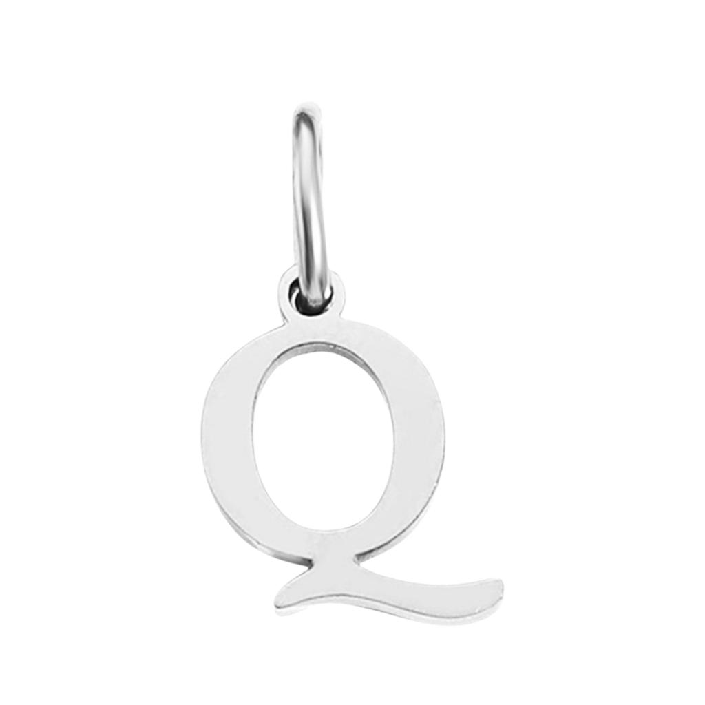 Silver Times New Roman Initial Collection