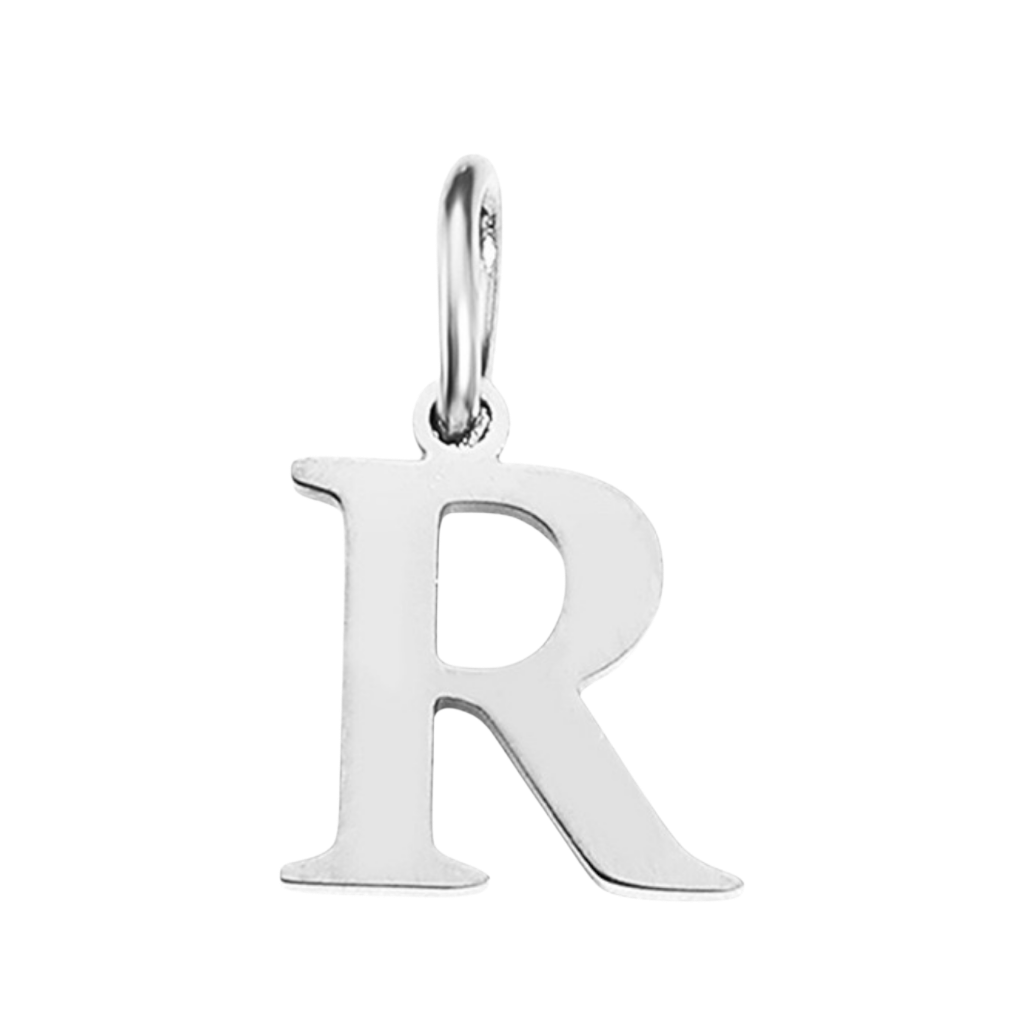 Silver Times New Roman Initial Collection