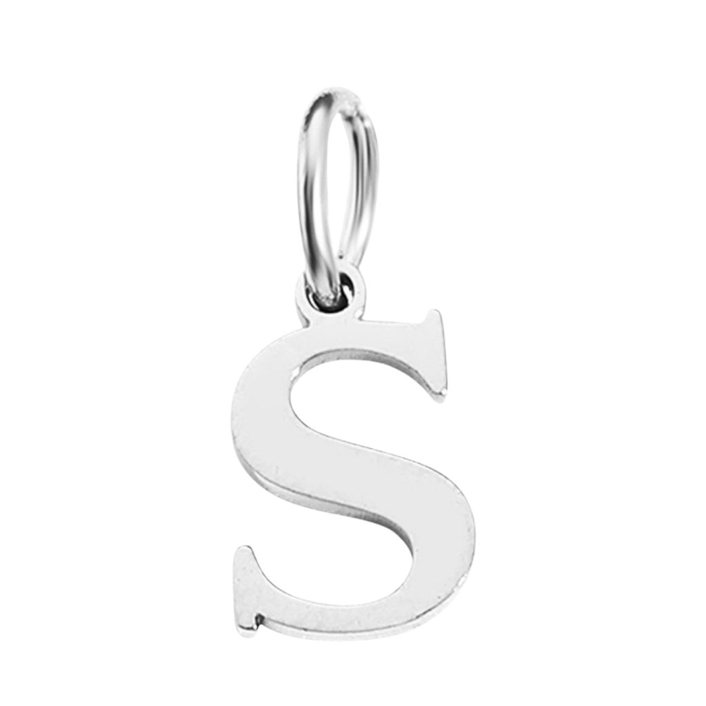 Silver Times New Roman Initial Collection