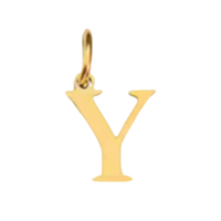 Gold Times New Roman Initial Collection - 'Y' Gold Times New Roman Initial
