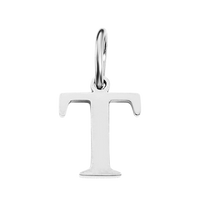 Silver Times New Roman Initial Collection - 'T' Silver Times New Roman Initial