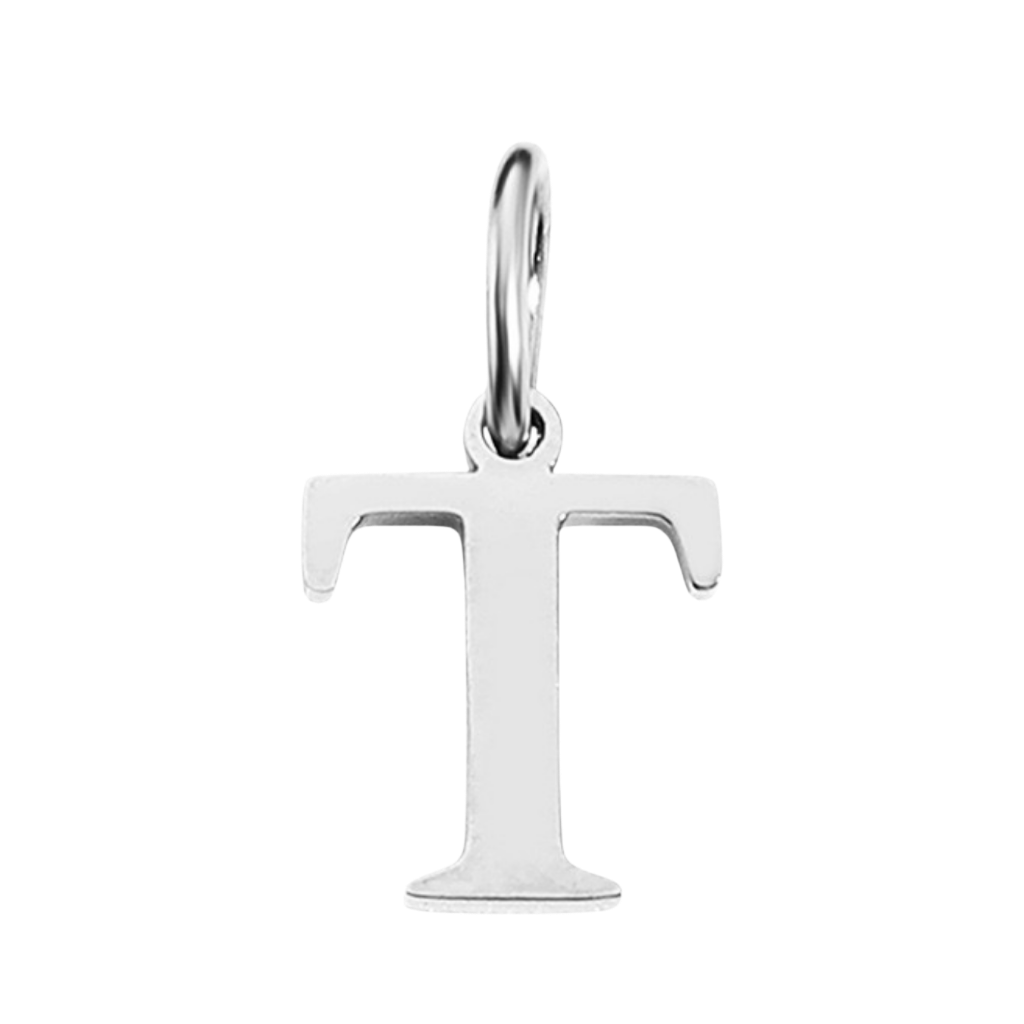 Silver Times New Roman Initial Collection