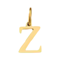 Gold Times New Roman Initial Collection - 'Z' Gold Times New Roman Initial