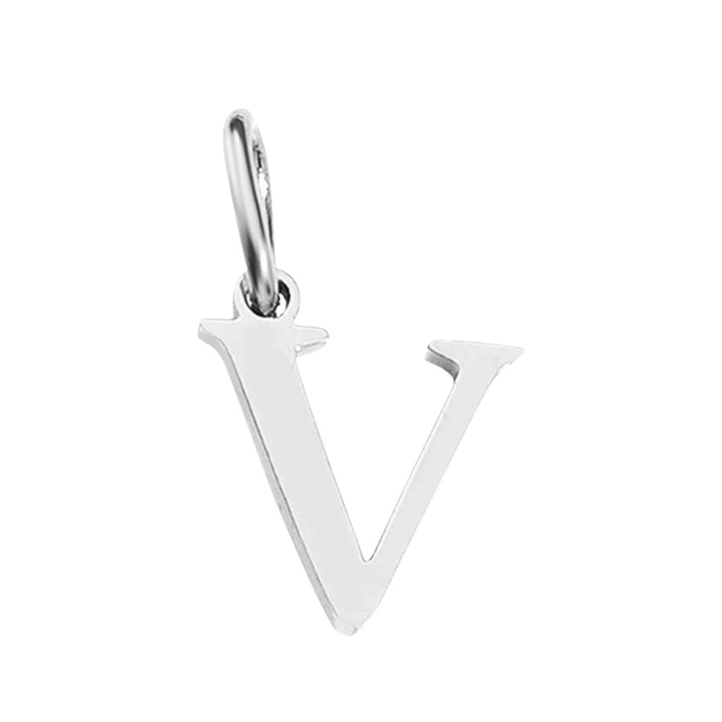 Silver Times New Roman Initial Collection