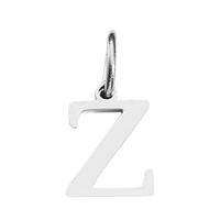 Silver Times New Roman Initial Collection - 'Z' Silver Times New Roman Initial
