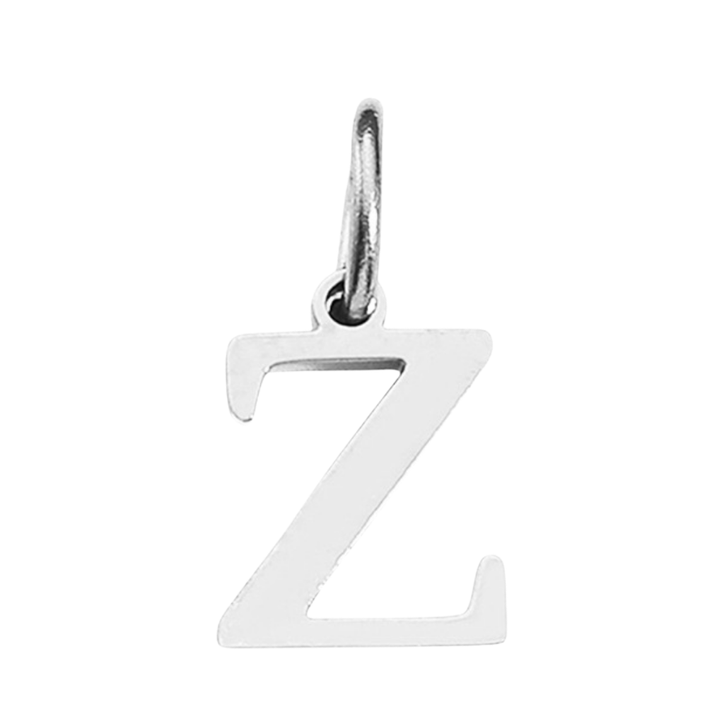 Silver Times New Roman Initial Collection