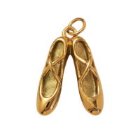 Sport Collection - Medium Gold Ballet Slippers