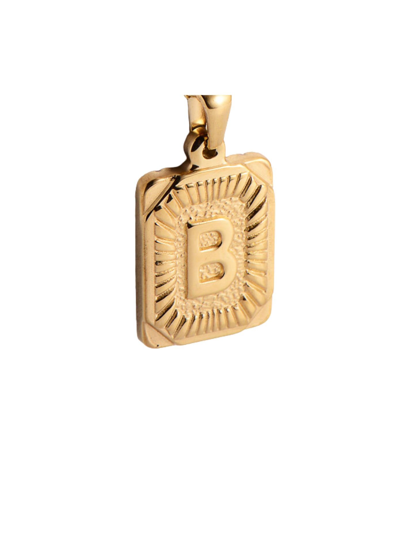 Gold Pendant Initial Collection