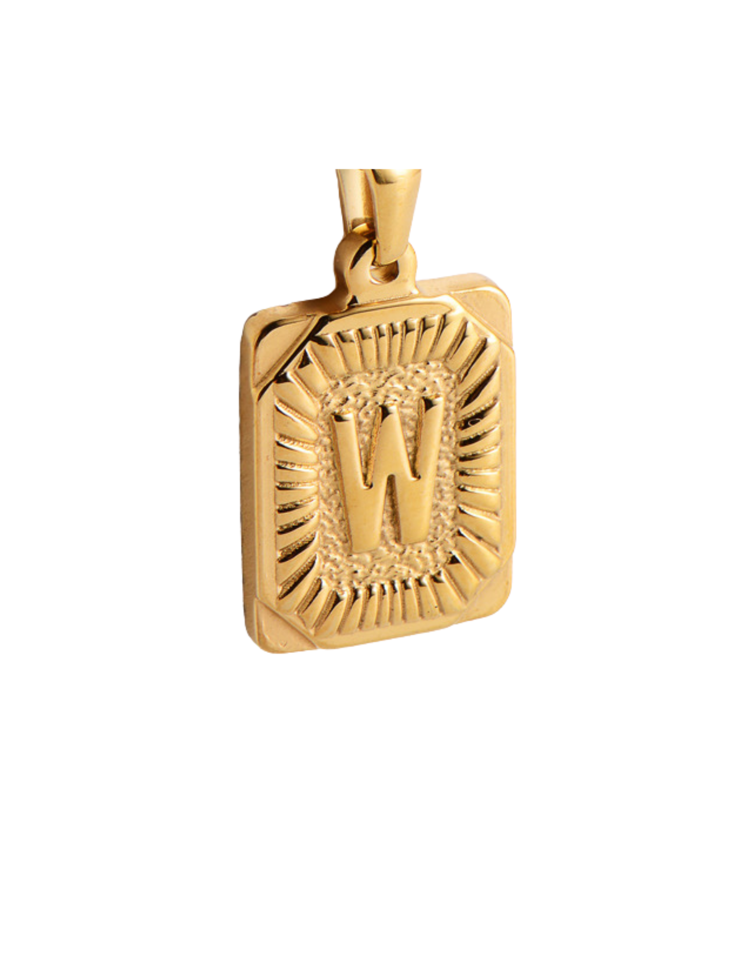 Gold Pendant Initial Collection