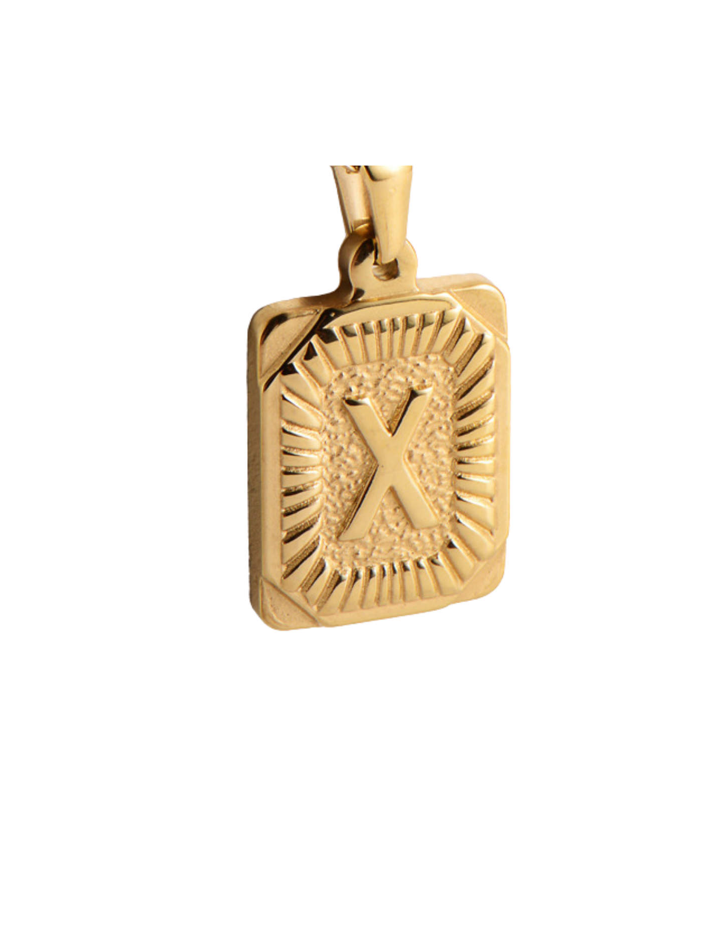 Gold Pendant Initial Collection