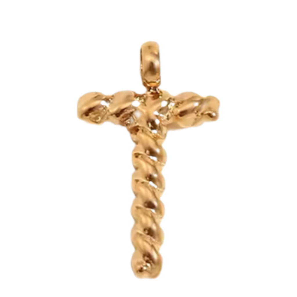 Gold Twisted Rope Initial Collection
