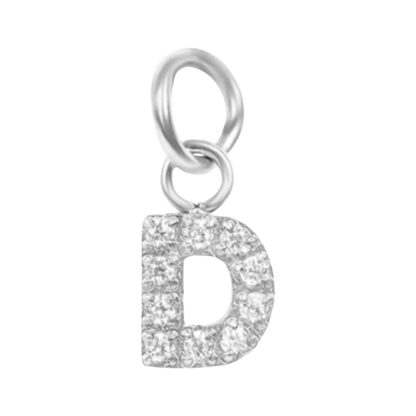 Silver CZ Letter Collection