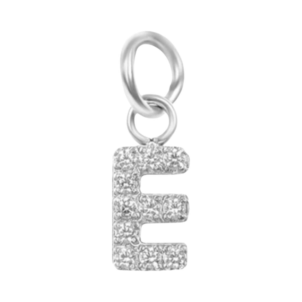 Silver CZ Letter Collection