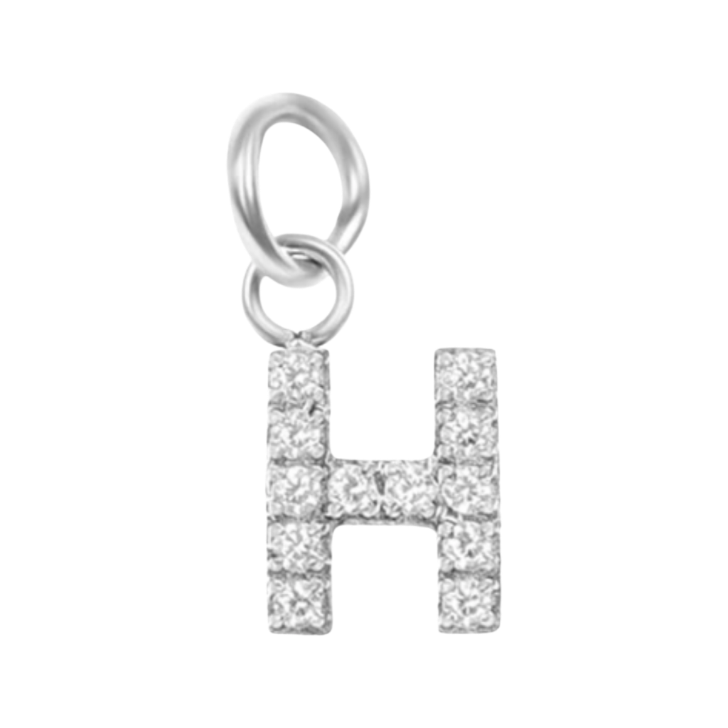 Silver CZ Letter Collection