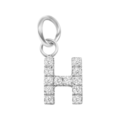 Silver CZ Letter Collection