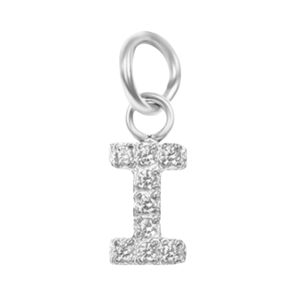 Silver CZ Letter Collection
