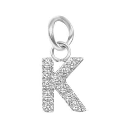 Silver CZ Letter Collection