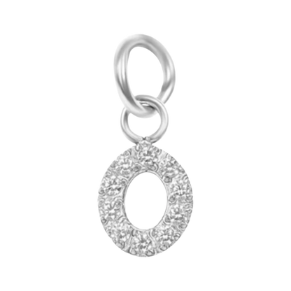 Silver CZ Letter Collection