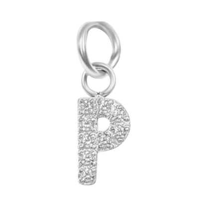 Silver CZ Letter Collection