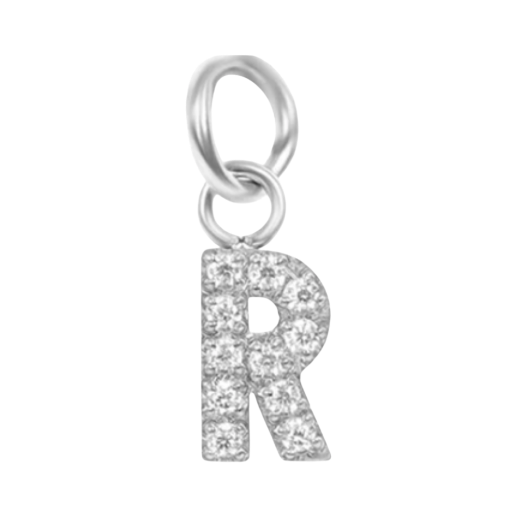 Silver CZ Letter Collection