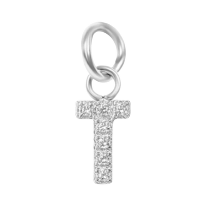 Silver CZ Letter Collection