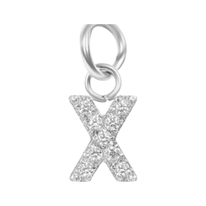 Silver CZ Letter Collection