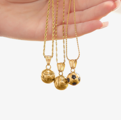 Custom Sports Charm Necklace