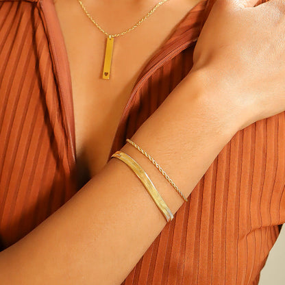 Rope Chain Bracelet - Cluster