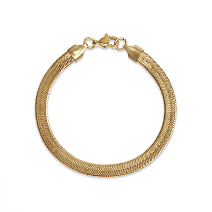 Herringbone Chain Bracelet - Cluster