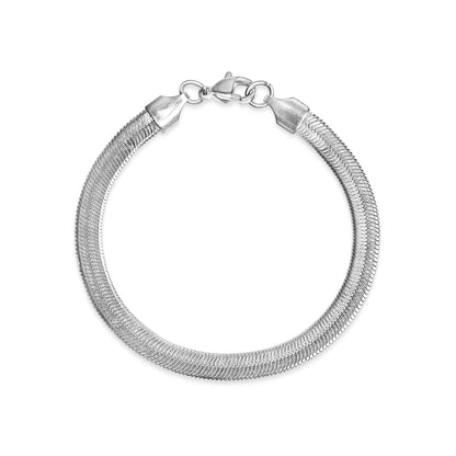 Herringbone Chain Bracelet - Cluster