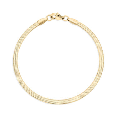 Herringbone Chain Bracelet - Cluster