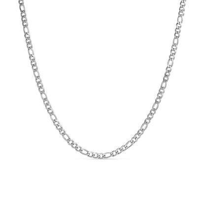Silver Figaro Chain Necklace