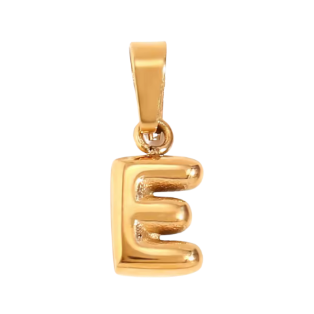 Small Gold Bubble Letter Collection