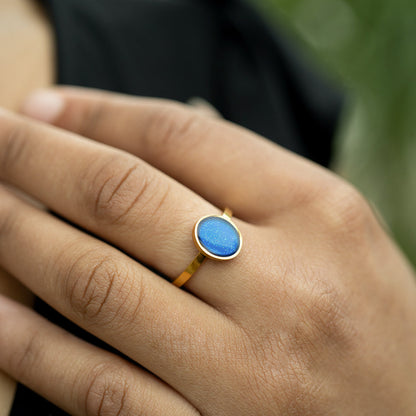 Gold Mood Ring