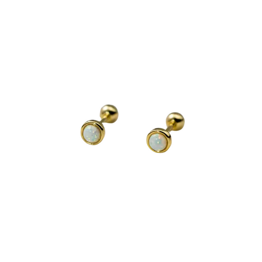 Gold Filled Opal Studs
