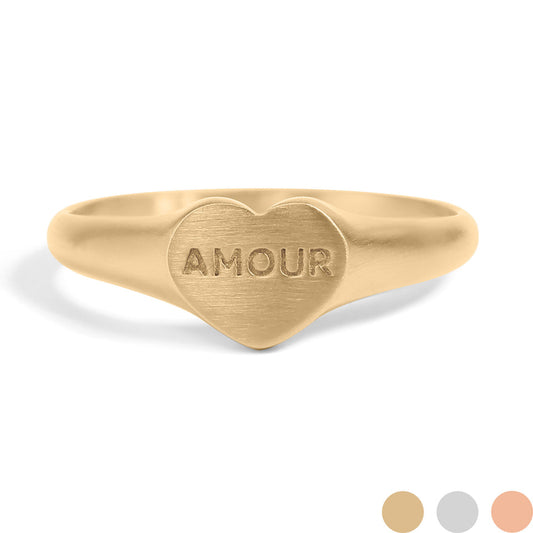Amour Heart Ring