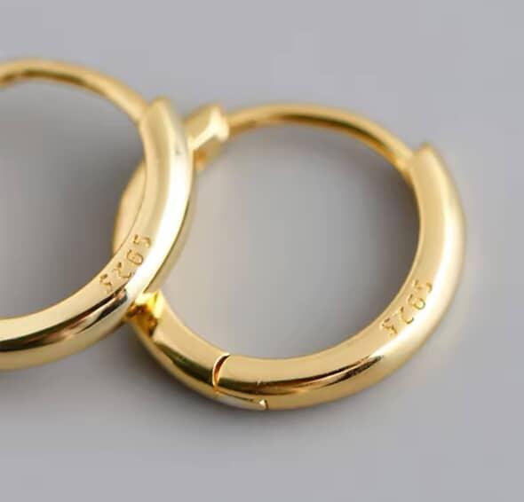 Gold Filled Hoop Earrings