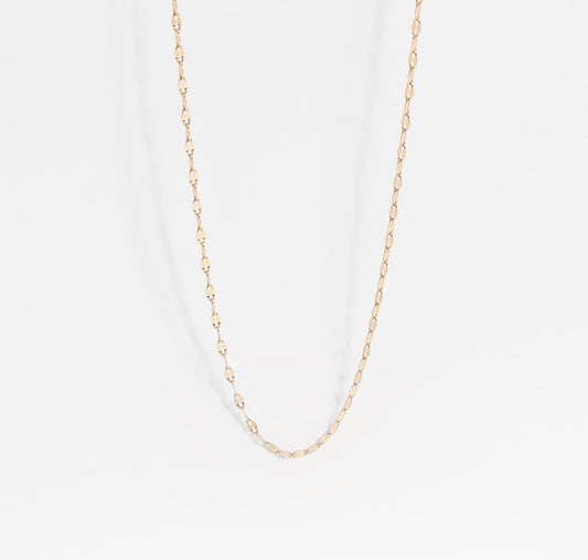 Gold LIP Chain Necklace
