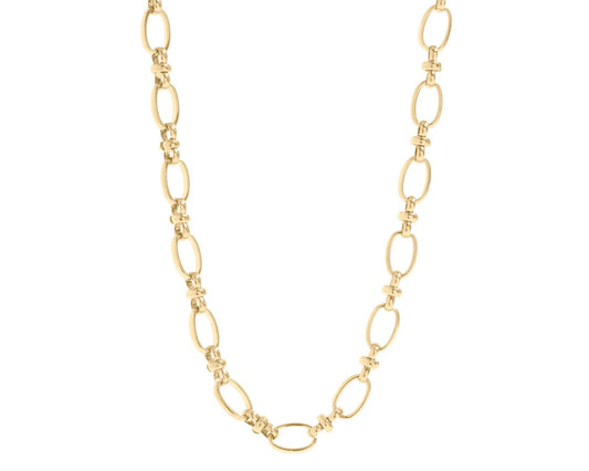 Circle Link Chain Necklace