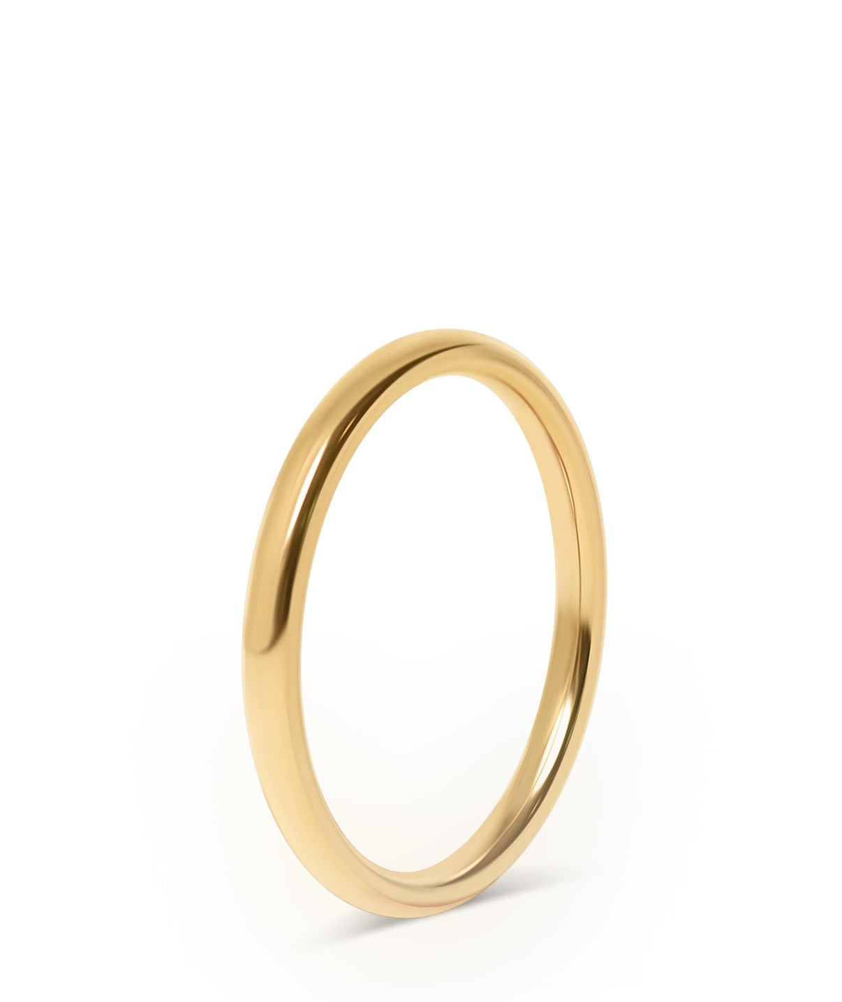 Gold Chunky Rounded Ring