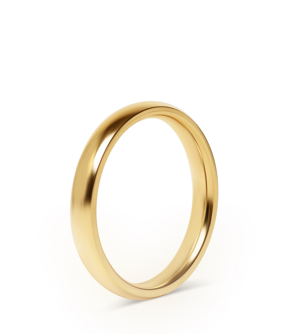 Gold Chunky Rounded Ring