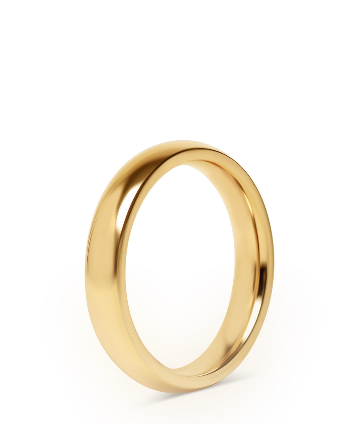 Gold Chunky Rounded Ring