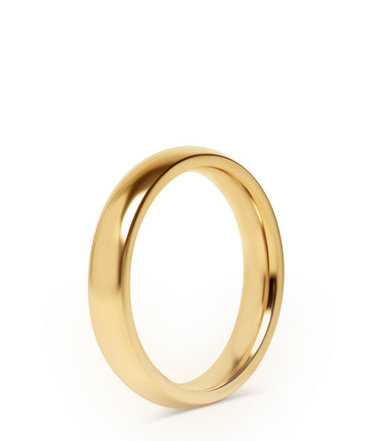 Gold Chunky Rounded Ring