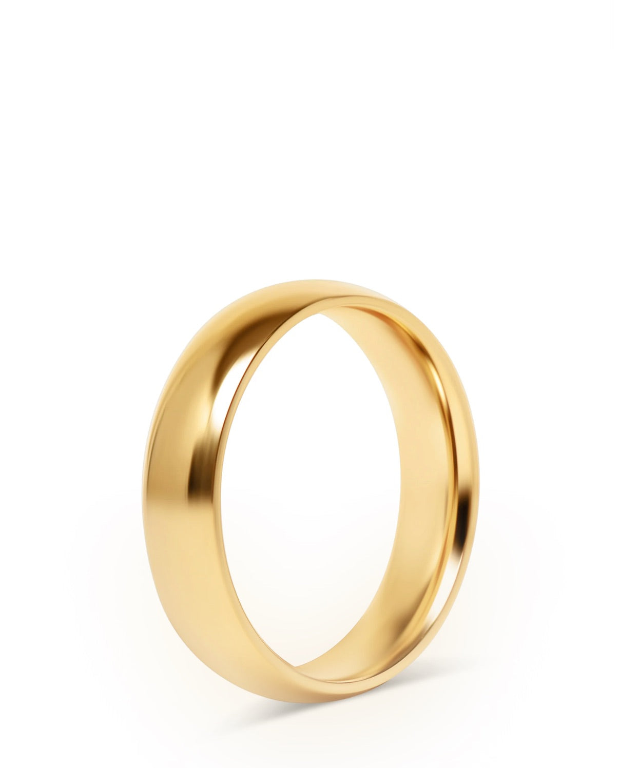 Gold Chunky Rounded Ring