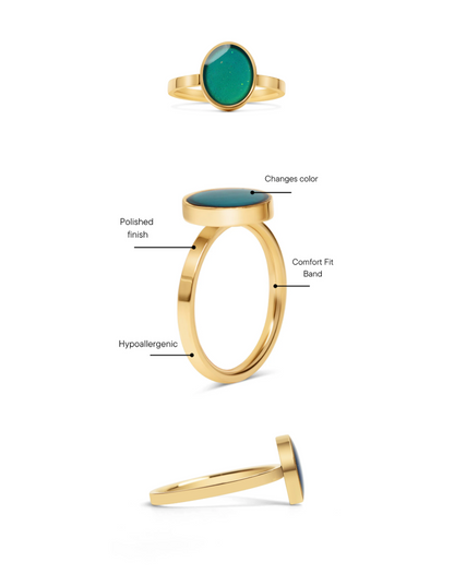 Gold Mood Ring