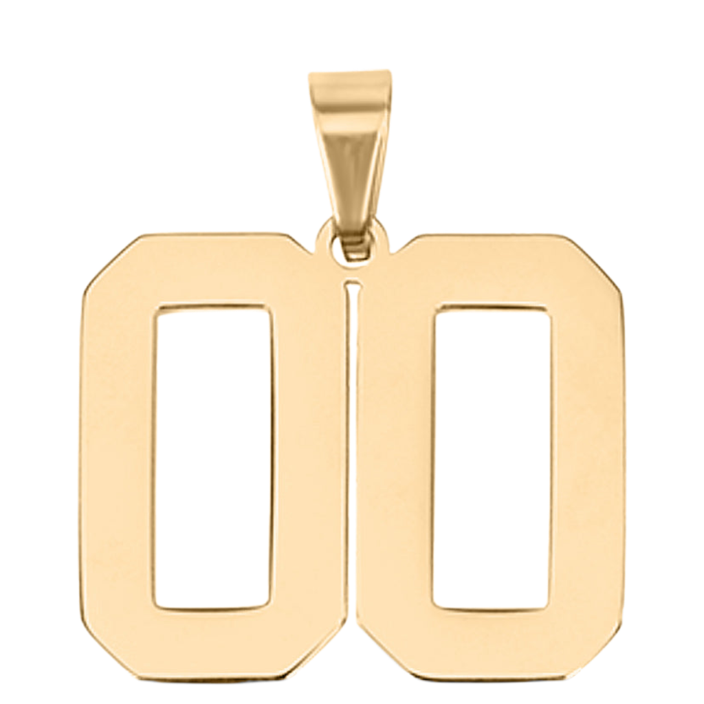 Large Gold Number Sports Collection