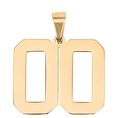 Large Gold Number Sports Collection